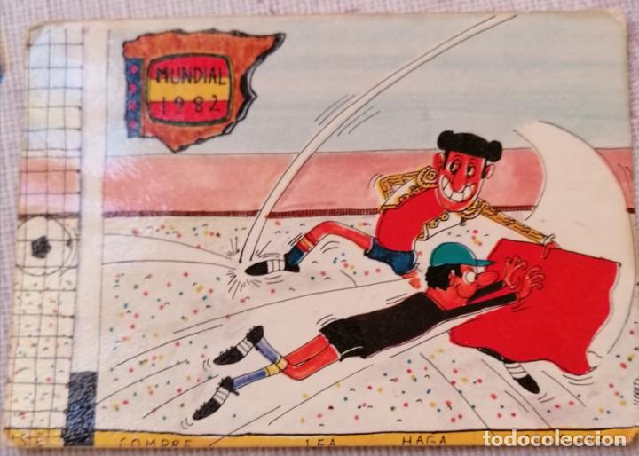 Collectables Calendars: CALENDARIO MUNDIAL ESPA&Ntilde;A 82 CON TODOS LOS PARTIDOS