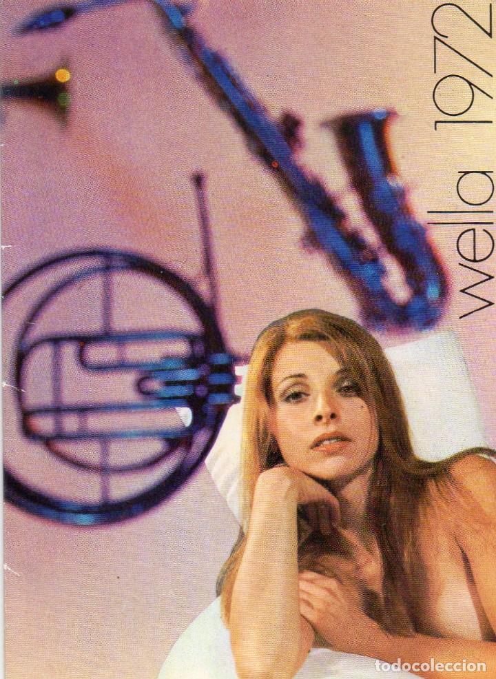 Collectables Calendars: Calendario de Publicidad 1972 - WELLA - (VER FOTOS)