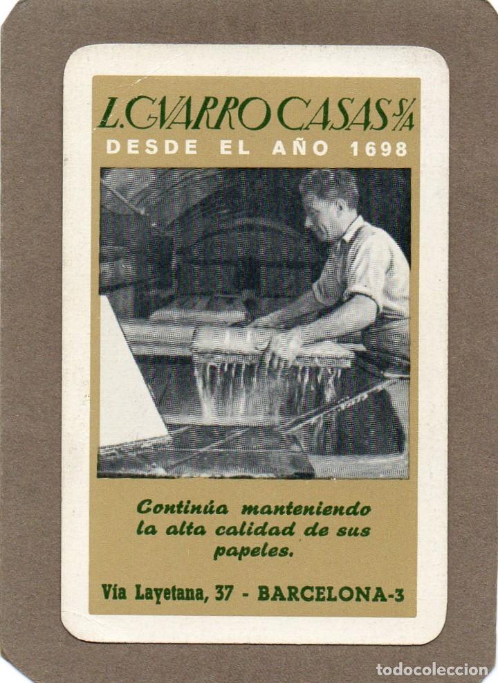 Collectionnisme Calendriers: Calendario de H. Fournier 1962 - L. GUARRO CASAS