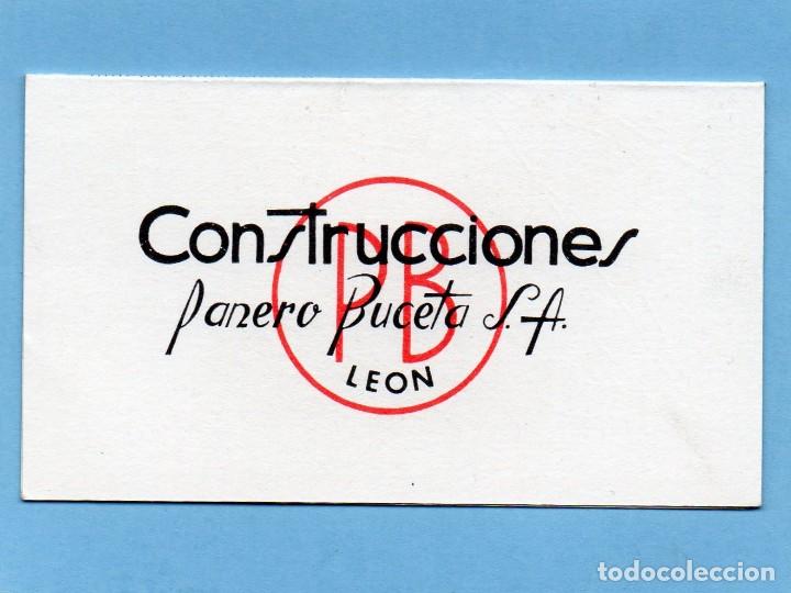 Coleccionismo calendarios: Calendario de Publicidad 1978 - CONSTRUCCIONES PANERO BUCETA (DIPTICO)