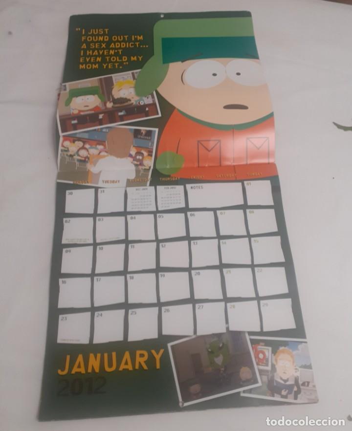 Coleccionismo calendarios: Calendario de pared de South Park - Foto 2