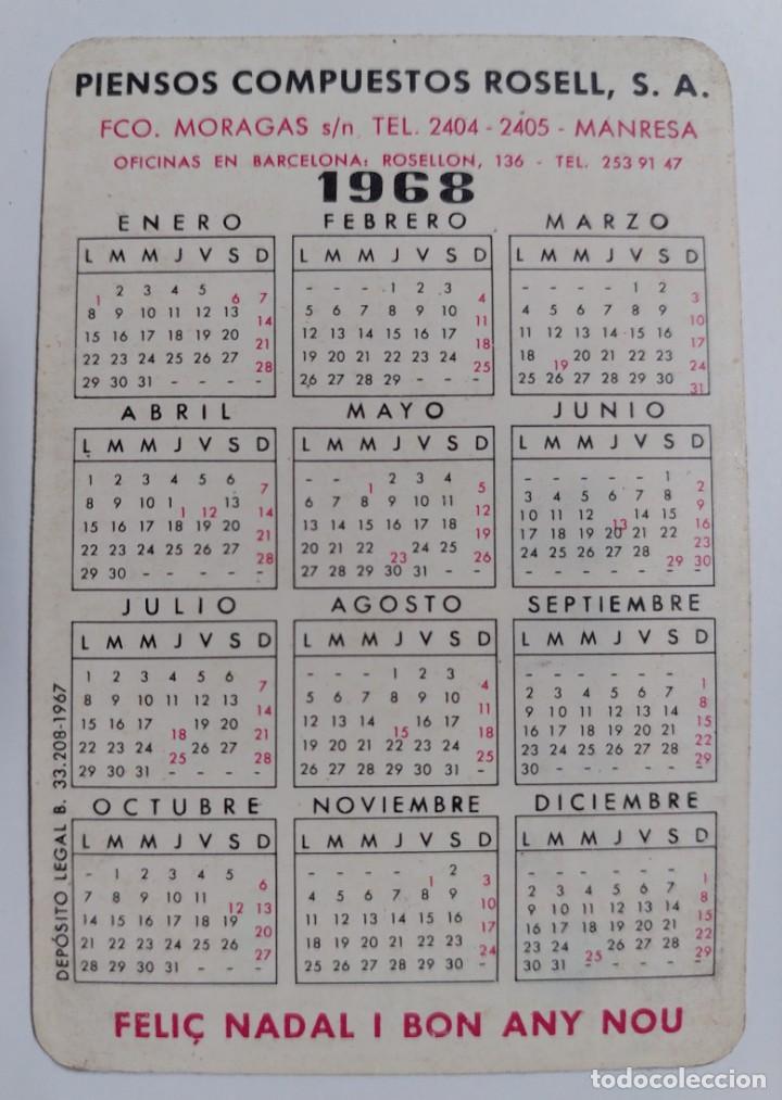 calendario de bolsillo año 1968 moda - media s - Comprar