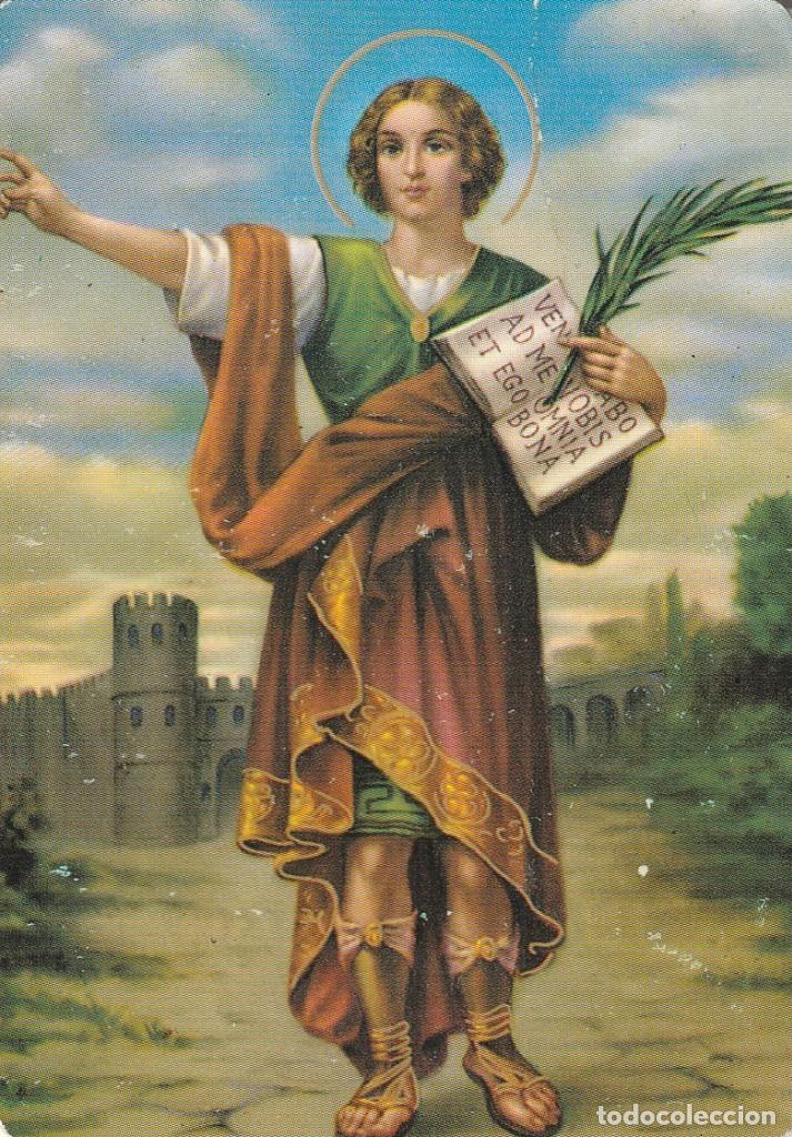 Coleccionismo Calendarios: ANTIGUO CALENDARIO PUBLICITARIO DE BOLSILLO - A&Ntilde;O 1996 - RELIGIOSO - SAN PANCRACIO
