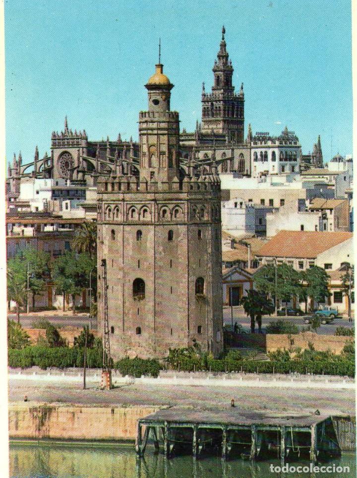 Coleccionismo calendarios: Calendario de Serie 1969 - SERIE 3 - N&ordm; 6 - SEVILLA