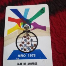 Coleccionismo Calendarios: CALENDARIO FOURNIER CAJA DE AHORROS MONTE DE PIEDAD DE CACERES 1978 LEER ESTADO