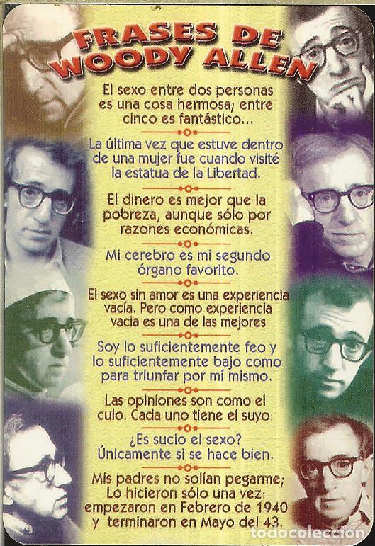 Coleccionismo Calendarios: CALENDARIO DE SERIE - CINE- 2009 - L - 272 - WOODY ALLEN