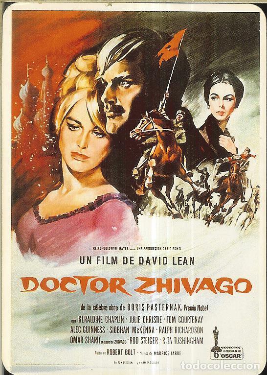 Coleccionismo Calendarios: CALENDARIO DE SERIE - CINE- 1995 - BO - 5.151 - DOCTOR ZHIVAGO