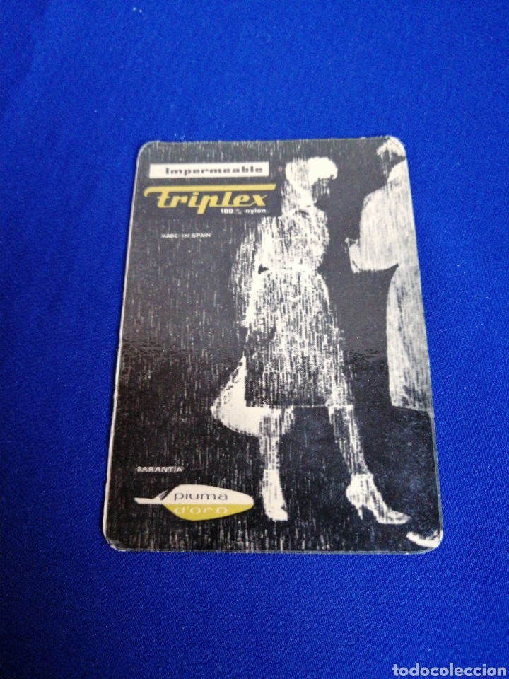 Coleccionismo calendarios: CALENDARIO IMPERMIABLES TRIPLEX 1962 - Foto 1