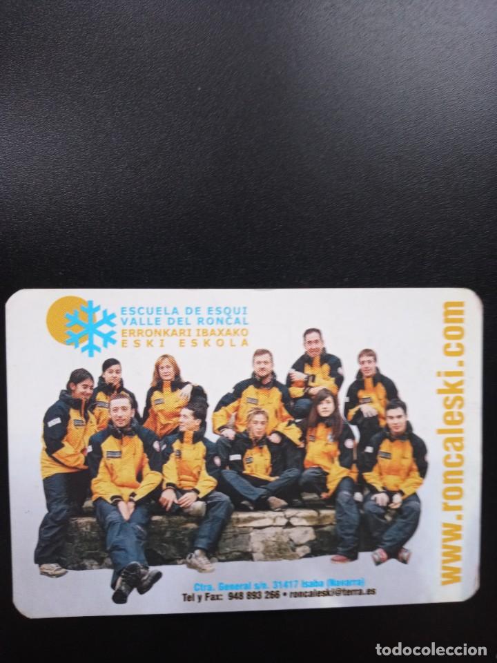 Coleccionismo calendarios: Calendario bolsillo. Escuela de Esqu&iacute; Valle de Roncal.2004. Navarra. No Fournier