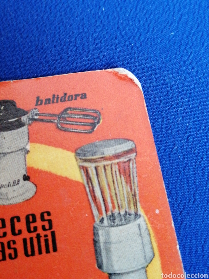 Coleccionismo calendarios: CALENDARIO POLI BB 1962 - Foto 3