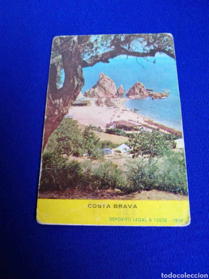 Coleccionismo calendarios: CALENDARIO COSTA BRAVA 1963 - Foto 1