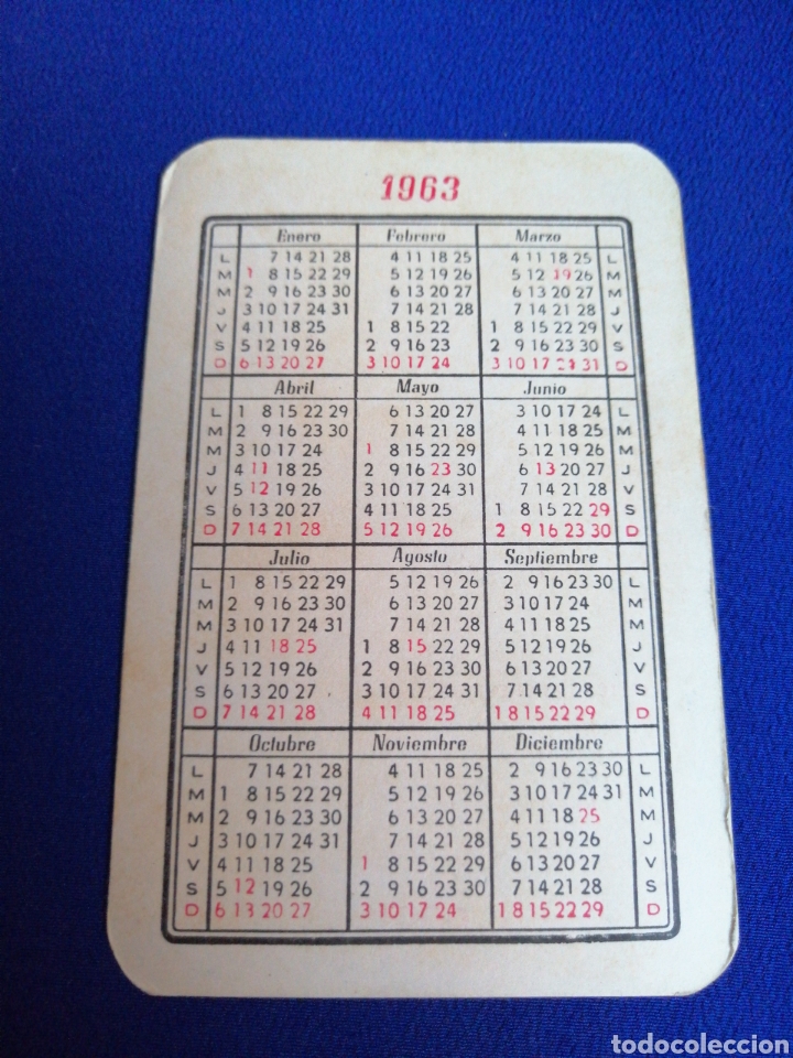 Coleccionismo calendarios: CALENDARIO VENTA DE PEDRO IBERAS 1963 - Foto 2