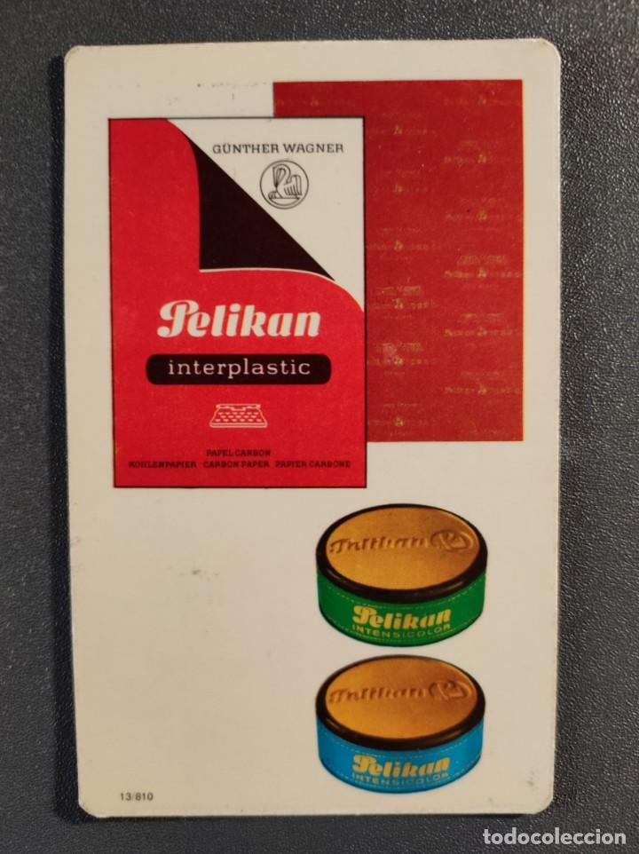 Coleccionismo Calendarios: Calendario de bolsillo PELIKAN. Cinta para m&aacute;quina de escribir.1974