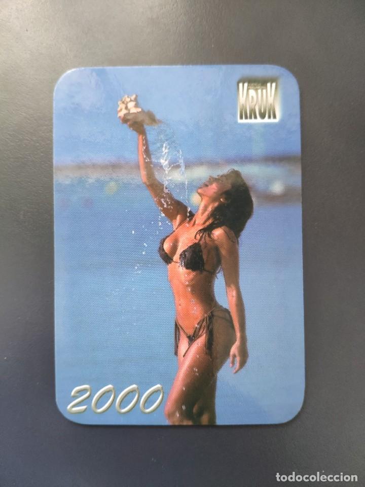 Coleccionismo calendarios: Calendario bolsillo ruso - A&Ntilde;O 2000 - PUBLICIDAD MUJER