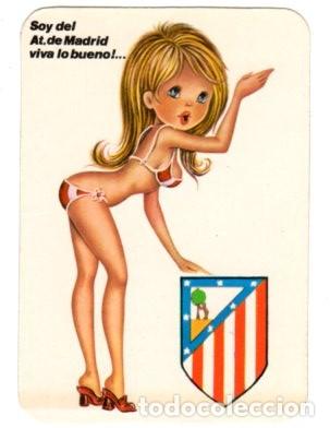 Coleccionismo calendarios: CALENDARIO A&Ntilde;O 1975 ATLETICO DE MADRID