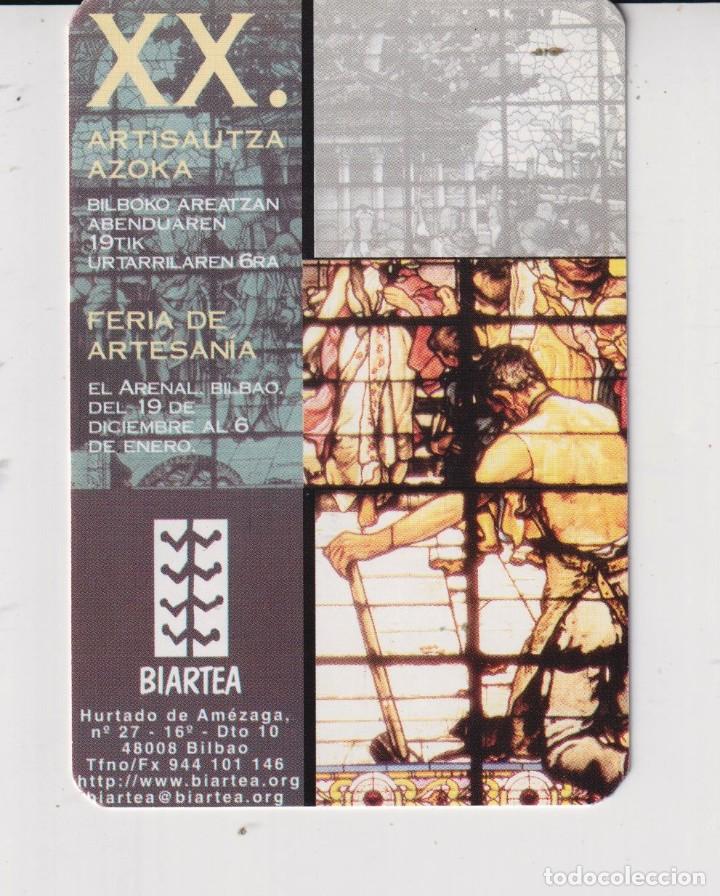 Coleccionismo Calendarios: CALENDARIO DE A&Ntilde;O 2003 EN PUBLICIDAD DE ARTISAUTZA AZOKA BILBAO EN ESPA&Ntilde;OL Y VASCO