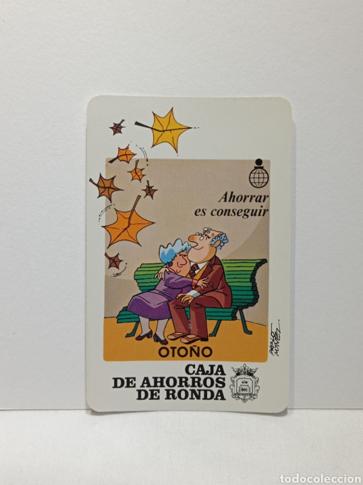 Collectables Calendars: CALENDARIO FOURNIER CAJA DE AHORROS DE RONDA 1983 BUEN ESTADO