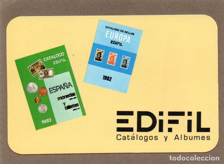 Coleccionismo calendarios: Calendario de Publicidad 1982 - EDIFIL