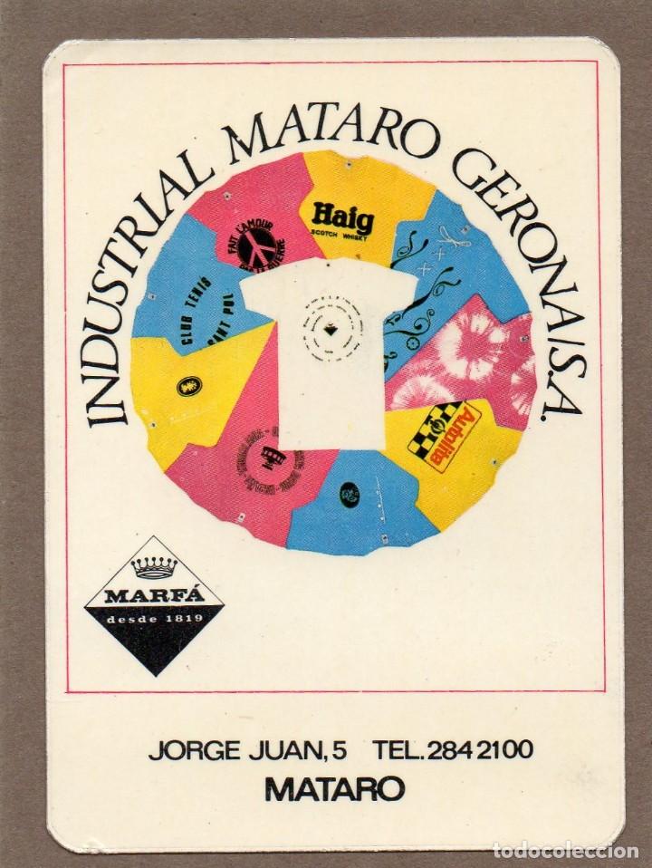Colecionismo Calend&aacute;rios: Calendario de publicidad 1971 - MARF&Aacute;