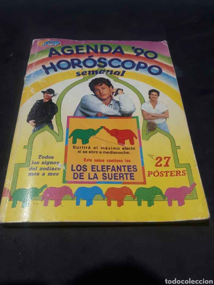 Coleccionismo Calendarios: Agenda 90 Hor&oacute;scopo semanal SUPER POP