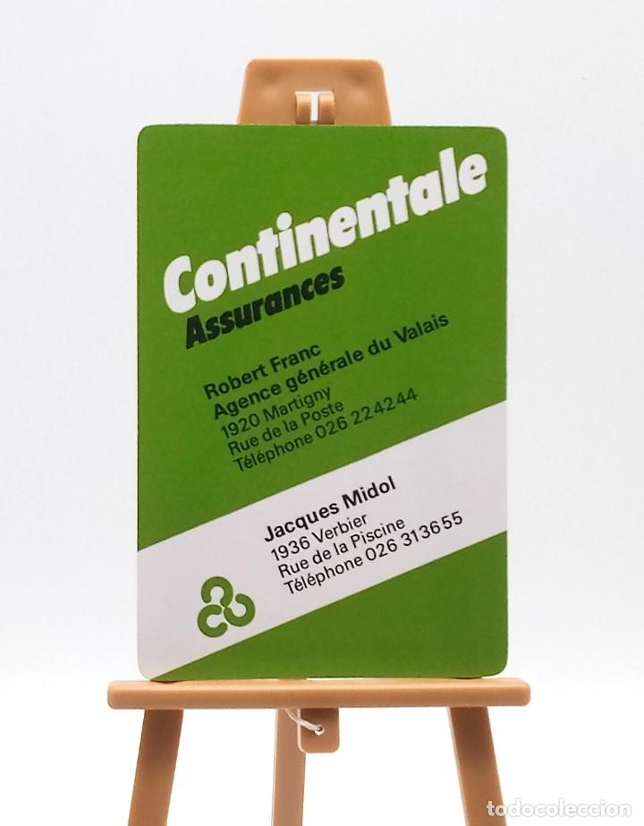 Sammeln von Kalendern: Calendario de bolsillo - 1991 - Suiza - Publicitario de Continentale Assurances