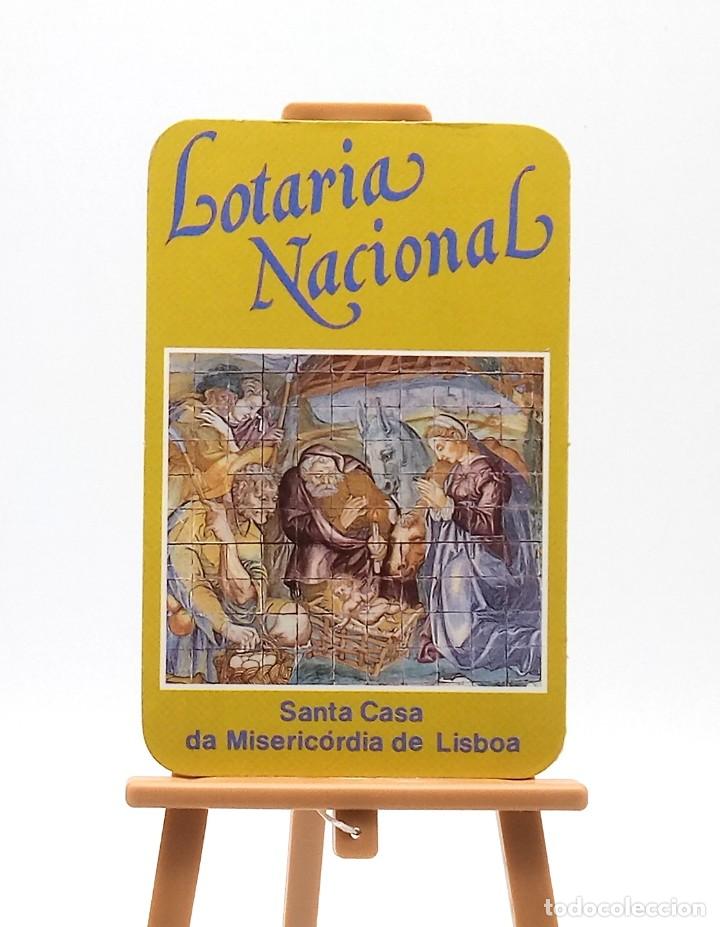 Colecionismo Calend&aacute;rios: Calendario de bolsillo - 1991 - Portugal - Publicitario de Lotaria Nacional
