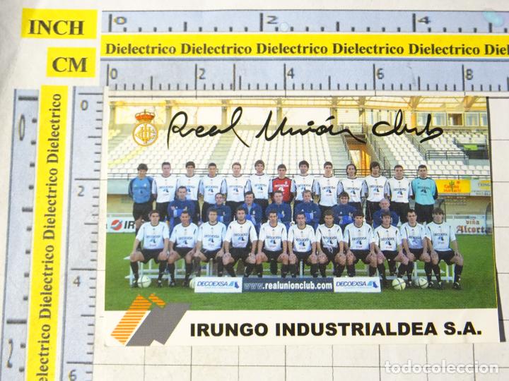 Coleccionismo Calendarios: CALENDARIO DE BOLSILLO. DEPORTES. F&Uacute;TBOL. A&Ntilde;O 2006 REAL UNI&Oacute;N CLUB DE IR&Uacute;N