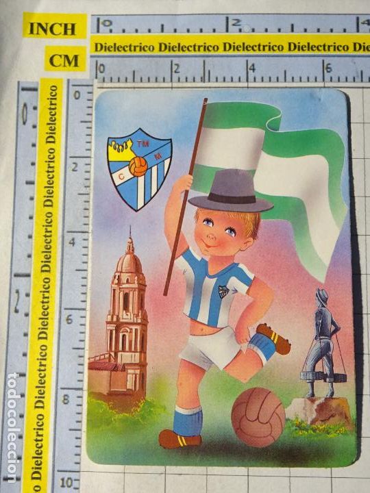 Colecionismo Calend&aacute;rios: CALENDARIO DE BOLSILLO. DEPORTES. F&Uacute;TBOL. A&Ntilde;O 1990. CLUB DEPORTIVO M&Aacute;LAGA, PE&Ntilde;A NUEVA M&Aacute;LAGA
