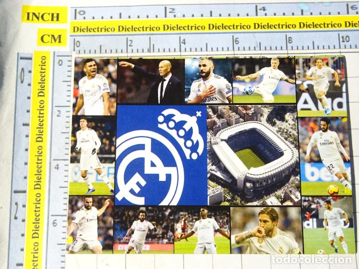 Coleccionismo Calendarios: CALENDARIO DE BOLSILLO. DEPORTES. F&Uacute;TBOL. A&Ntilde;O 2020. REAL MADRID CF. PE&Ntilde;A MADRIDISTA DE PORCUNA