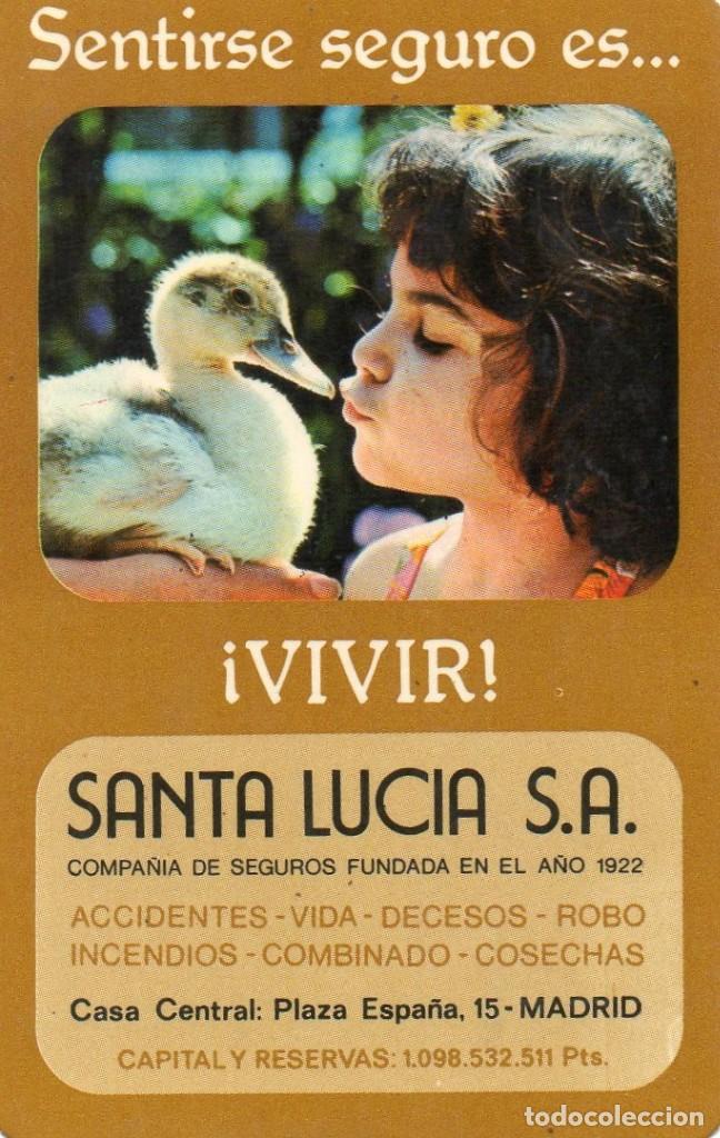 Coleccionismo calendarios: Calendario de Publicidad 1977 - SANTA LUCIA