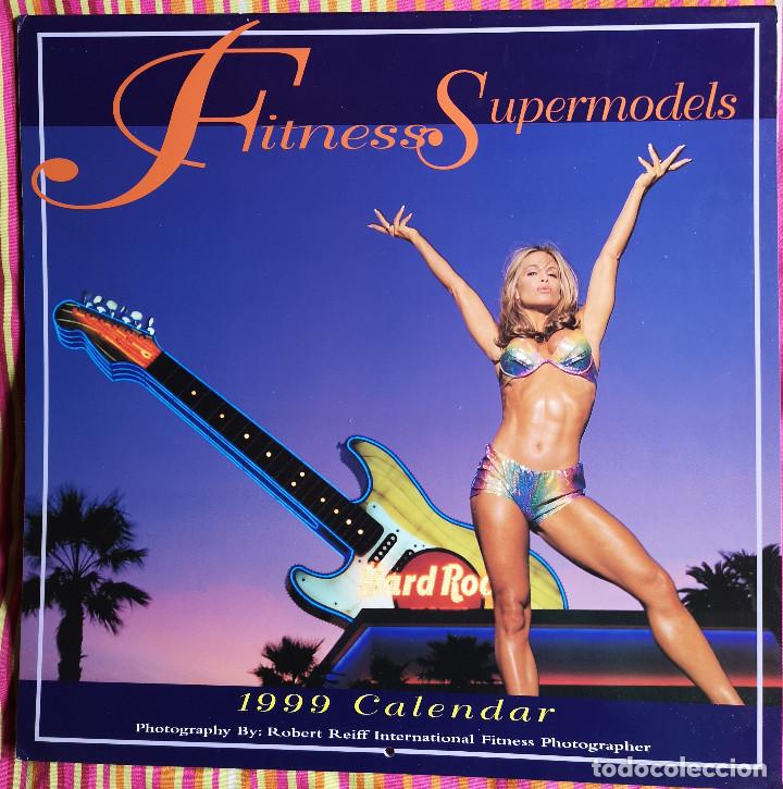 Coleccionismo calendarios: CALENDARIO PARED 1999 - FITNESS SUPERMODELS