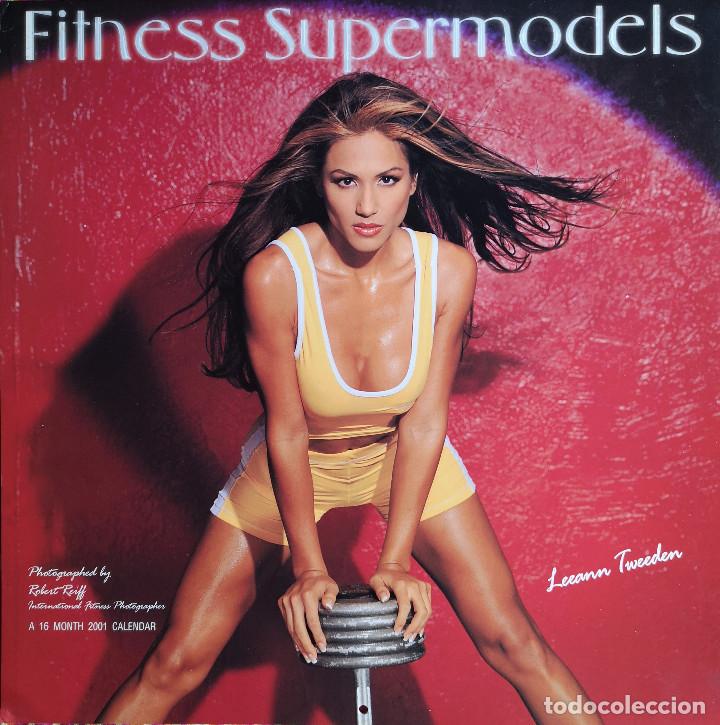 Coleccionismo calendarios: CALENDARIO PARED 2001 - FITNESS SUPERMODELS