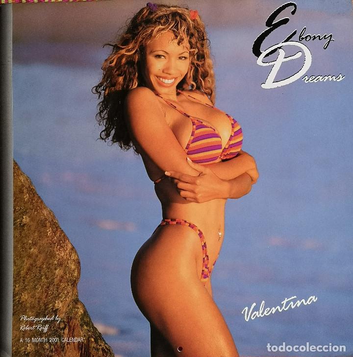 Coleccionismo calendarios: CALENDARIO PARED 2001 - EBONY DREAMS