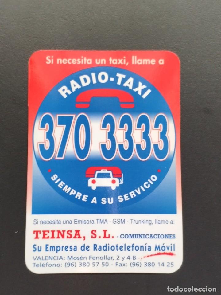 Coleccionismo Calendarios: VCK 0175 Calendario bolsillo - A&Ntilde;O 1995 - RADIO TAXI - VALENCIA - TEINSA