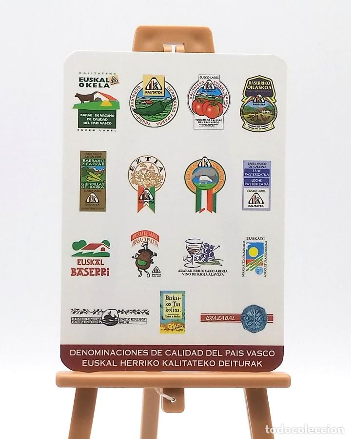 Sammeln von Kalendern: Calendario de bolsillo - 1998 - Denominaciones de calidad del Pa&iacute;s Vasco