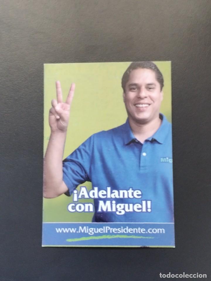 Coleccionismo calendarios: VCK 0289 Calendario bolsillo Honduras - A&Ntilde;O 2004 - POL&Iacute;TICO NUEVO TIEMPO MIGUEL PRESIDENTE