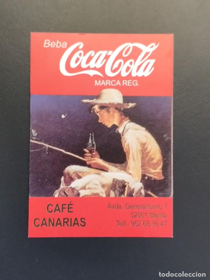 Coleccionismo calendarios: VCK 0312 Calendario bolsillo - A&Ntilde;O 1999 - COCA COLA COKE CAF&Eacute; CANARIAS MELILLA BEBIDA