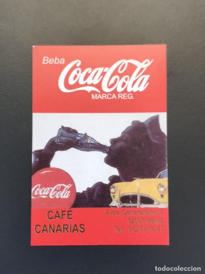 Coleccionismo calendarios: VCK 0313 Calendario bolsillo - A&Ntilde;O 1999 - COCA COLA COKE CAF&Eacute; CANARIAS MELILLA BEBIDA