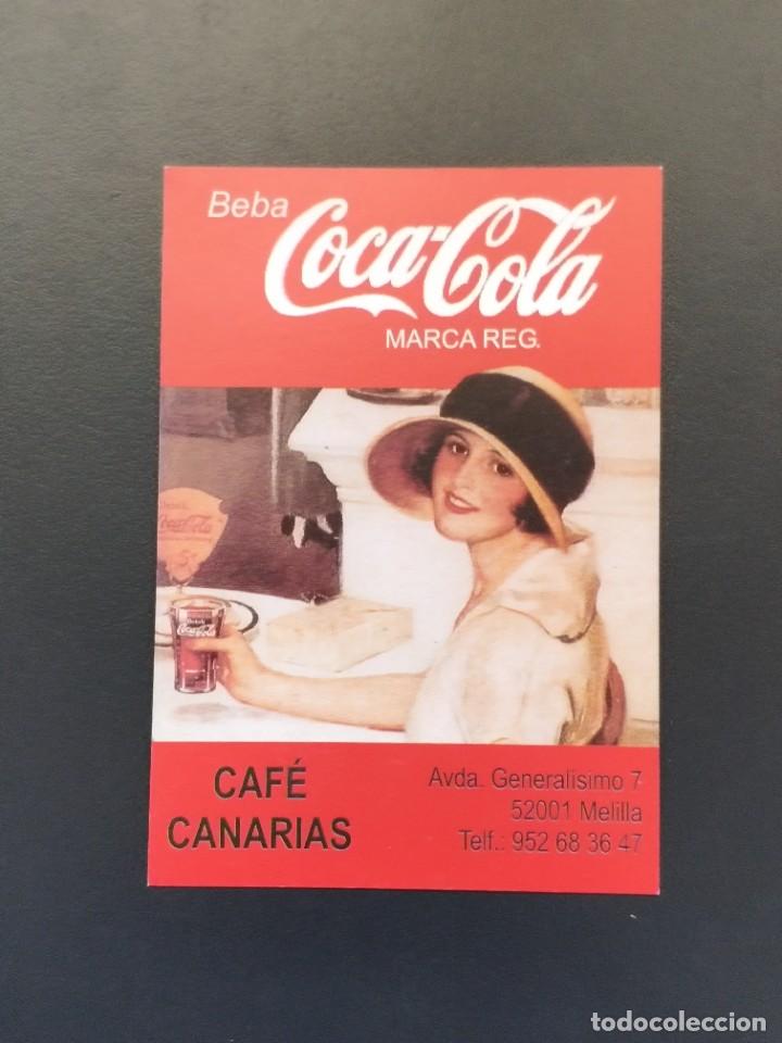 Coleccionismo calendarios: VCK 0313 Calendario bolsillo - A&Ntilde;O 1999 - COCA COLA COKE CAF&Eacute; CANARIAS MELILLA BEBIDA