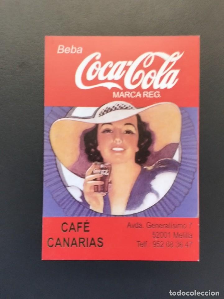 Coleccionismo calendarios: VCK 0316 Calendario bolsillo - A&Ntilde;O 1999 - COCA COLA COKE CAF&Eacute; CANARIAS MELILLA BEBIDA