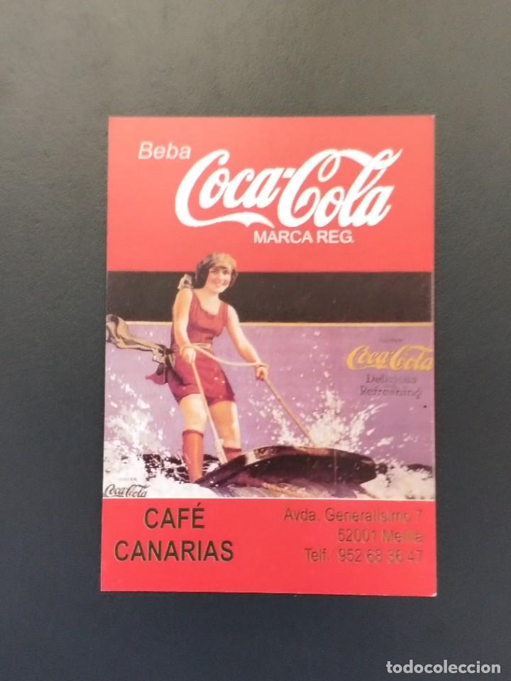 Coleccionismo calendarios: VCK 0317 Calendario bolsillo - A&Ntilde;O 1999 - COCA COLA COKE CAF&Eacute; CANARIAS MELILLA BEBIDA