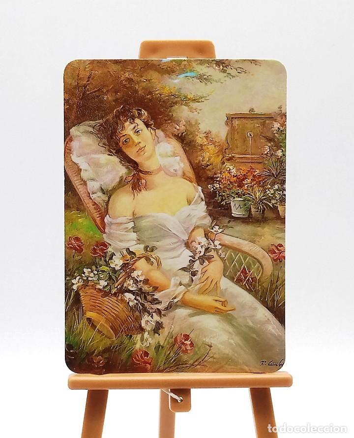 Collectables Calendars: Calendario de bolsillo - 1999 - Pintura - Melancol&iacute;a, de R. Caubet - Serie BO 641