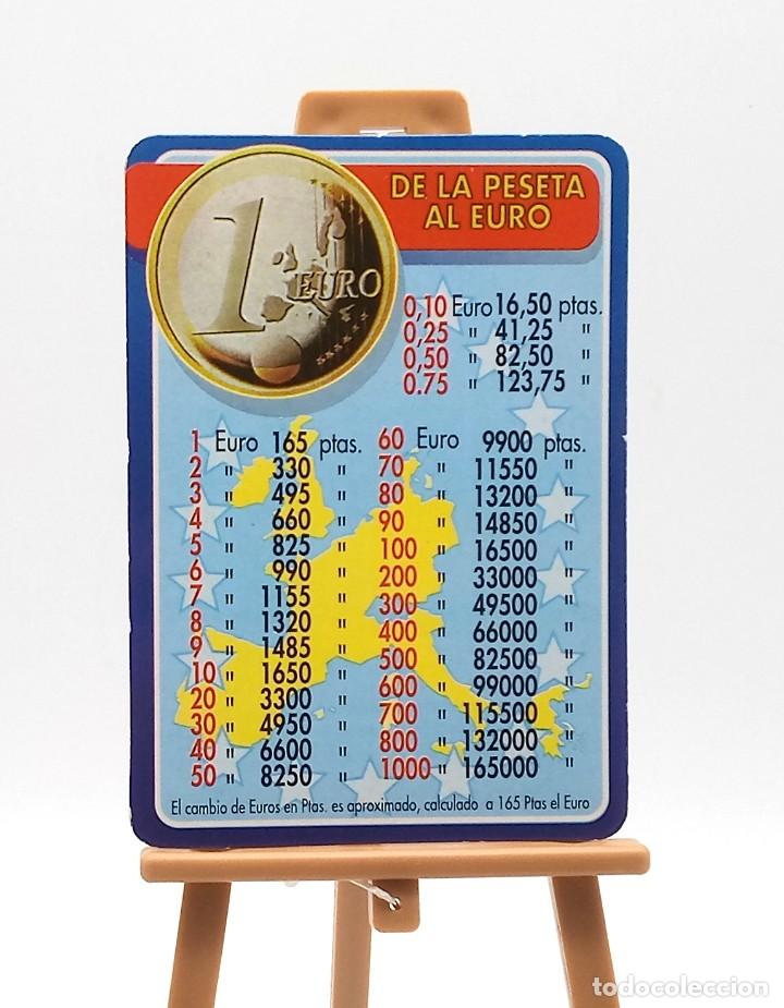 Collectables Calendars: Calendario de bolsillo - 1999 - Monedas - Conversi&oacute;n pesetas a euros - Serie BO 624