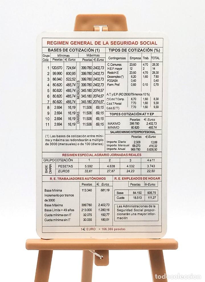 Sammeln von Kalendern: Calendario de bolsillo - 1999 - Ministerio de Trabajo y Asuntos Sociales