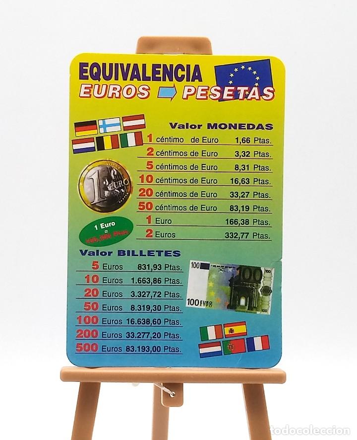 Collectables Calendars: Calendario de bolsillo - 2000 - Equivalencia Euros Pesetas - Serie EGC 172