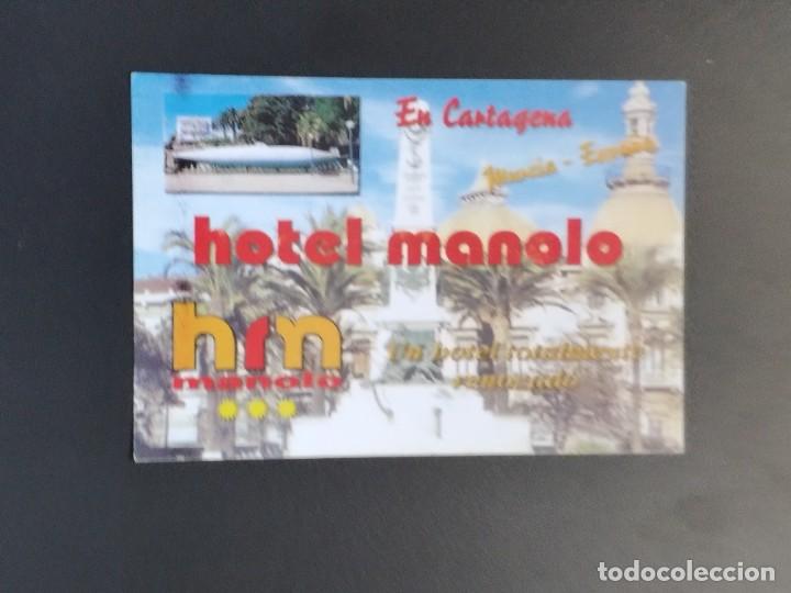 Coleccionismo Calendarios: VCK 0406 Calendario bolsillo - A&Ntilde;O 2003 - HOTEL MANOLO - CARTAGENA MURCIA