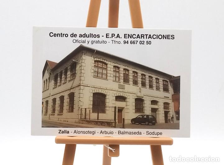 Colecionismo Calend&aacute;rios: Calendario de bolsillo - 2001 - Centro de Adultos E.P.A. Encartaciones