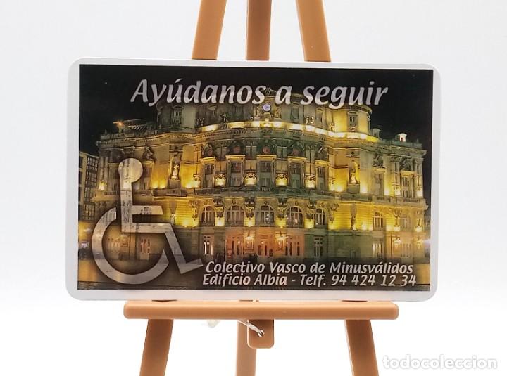 Colecionismo Calend&aacute;rios: Calendario de bolsillo - 2001 - Colectivo Vasco de Minusv&aacute;lidos