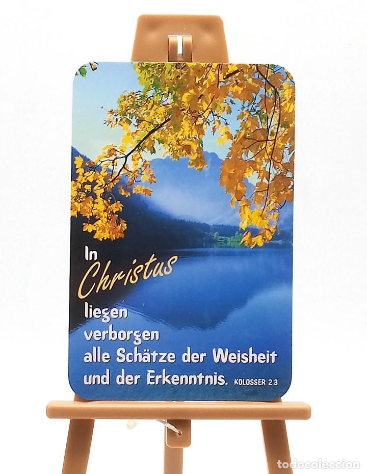 Colecionismo Calend&aacute;rios: Calendario de bolsillo- Alemania - 2001 - Religi&oacute;n - Mensajes