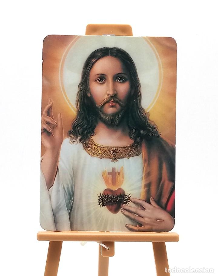 Coleccionismo Calendarios: Calendario de bolsillo - 2001 - Religi&oacute;n - Sagrado Coraz&oacute;n de Jes&uacute;s - Serie L-184